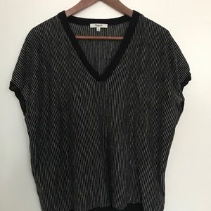 Lightweight V-neck linen sweater from Madewell.